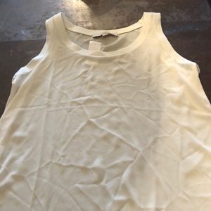 Loft Rib Knit Trim Tank